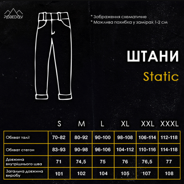 Комплект Pobedov Куртка Korol Lev + Штаны Static - 5