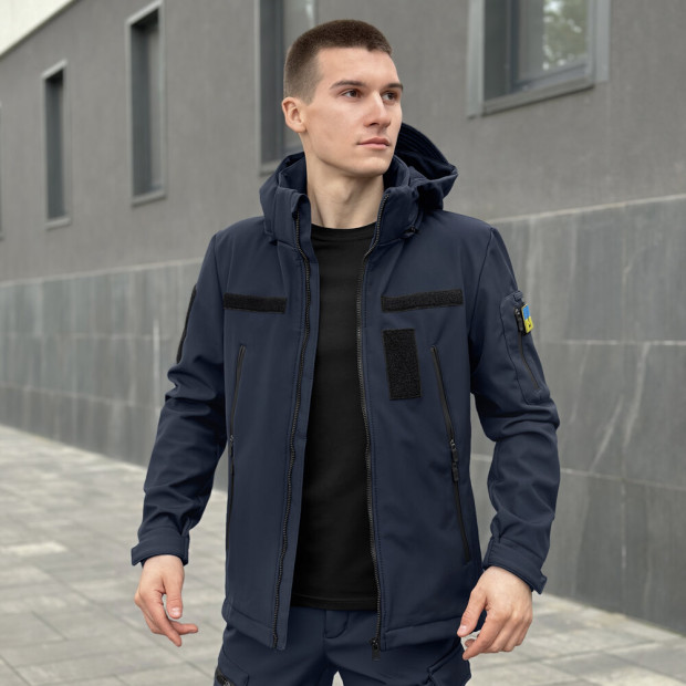 Куртка Pobedov Motive із липучками Наві - 1