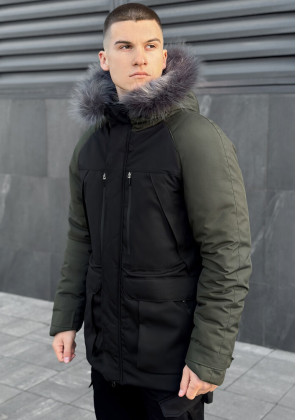 Нещодавно переглянуті Парка Pobedov Seniora Udacha Gray Чорний-хакі