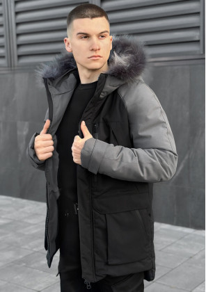 Нещодавно переглянуті Парка Pobedov Seniora Udacha Gray Чорно-сірий 2