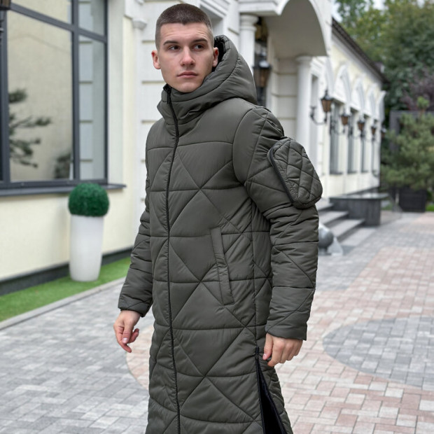 Куртка-пальто Pobedov Zmist Хаки - 2
