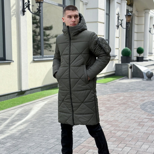Куртка-пальто Pobedov Zmist Хаки - 