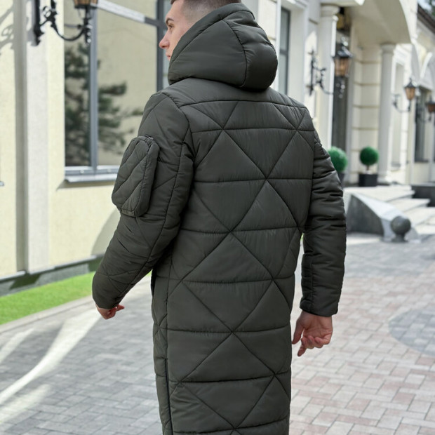 Куртка-пальто Pobedov Zmist Хаки - 4