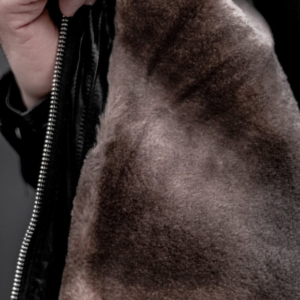 Куртка Winter Jacket Capital Чорно-коричневий - 5