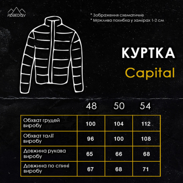 Куртка Winter Jacket Capital Чорно-коричневий - 6
