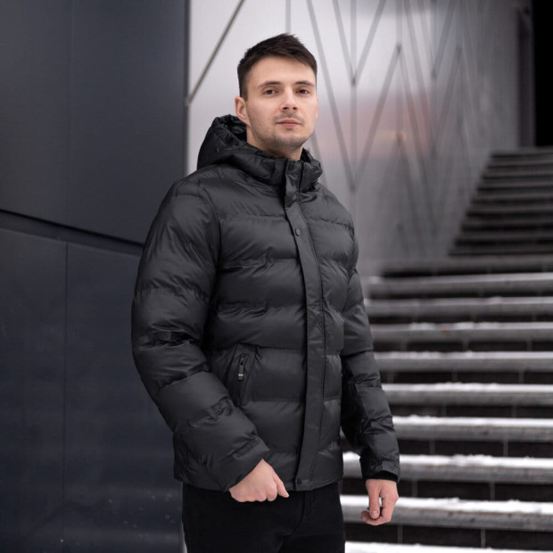 Куртка Winter Jacket Zahyst Чорний - 1