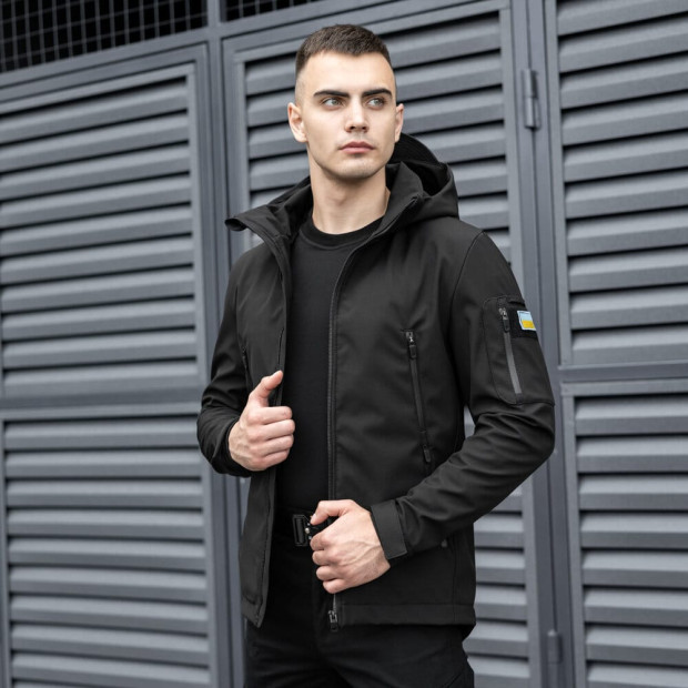Куртка Pobedov Motive Чорний - 