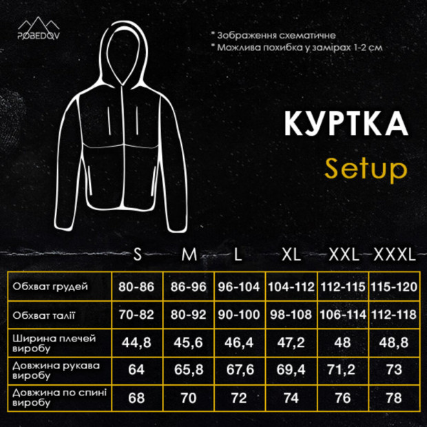 Куртка Pobedov Setup Черный - 9