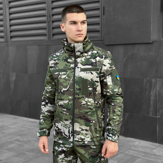 Куртка Pobedov Motive Военная Мультикам - 