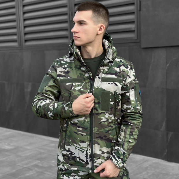 Куртка Pobedov Motive Военная Мультикам - 2