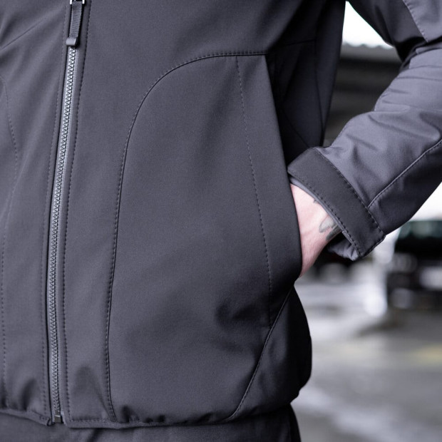 Куртка Pobedov Jacket Argument Серо-черный - 5