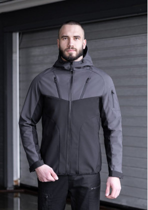 Нещодавно переглянуті Куртка Pobedov Jacket Argument Сіро-чорний