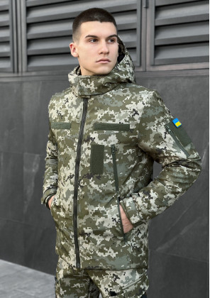 Куртка Pobedov Winter Jacket Motive ЗИМА Піксель 2