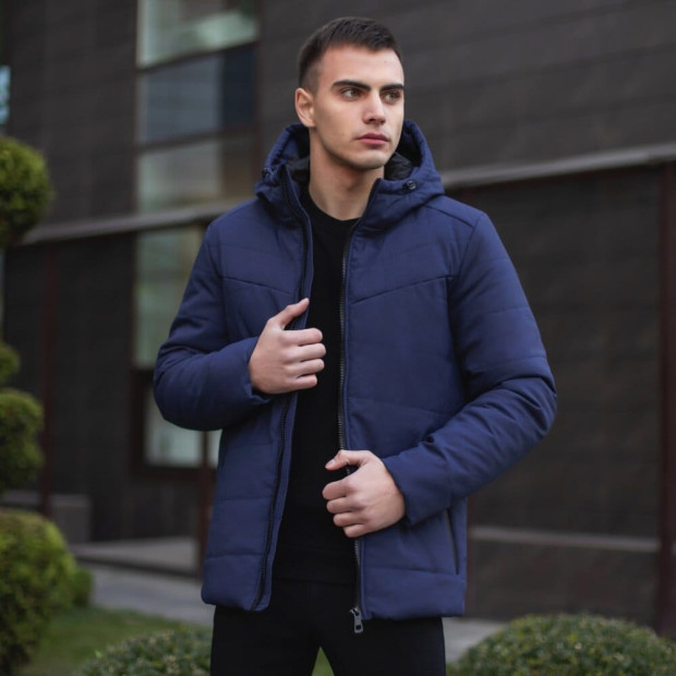 Куртка Pobedov Winter Jacket Dzen Темно-синій - 
