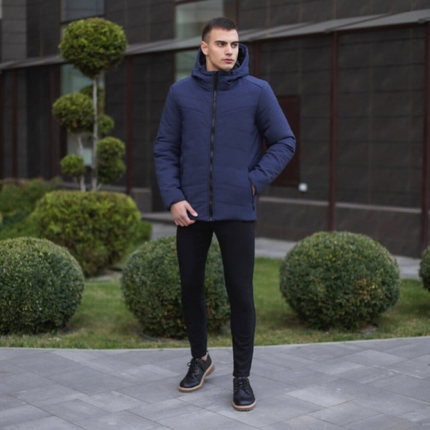 Куртка Pobedov Winter Jacket Dzen Темно-синій - 1