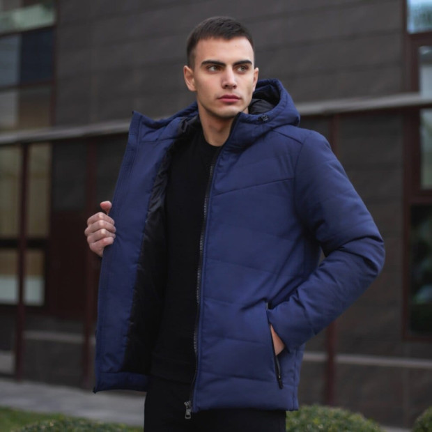 Куртка Pobedov Winter Jacket Dzen Темно-синій - 4