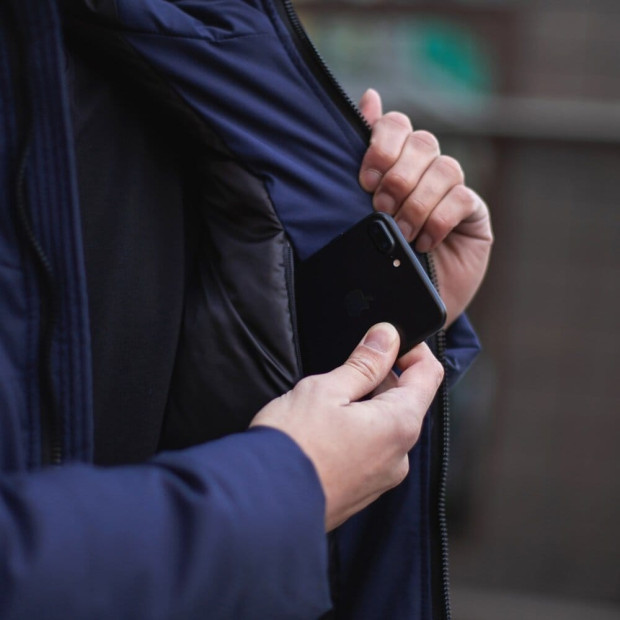 Куртка Pobedov Winter Jacket Dzen Темно-синій - 5