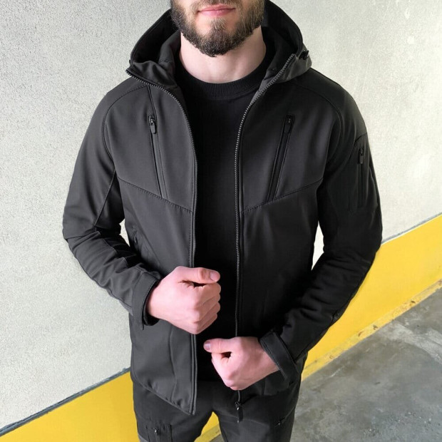 Куртка Pobedov Jacket Argument Черный - 6
