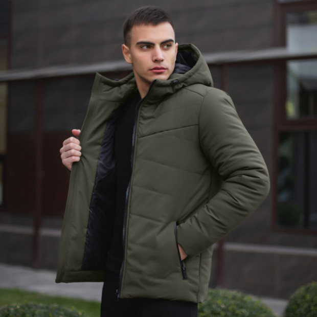 Куртка Pobedov Winter Jacket Dzen Хакі - 3