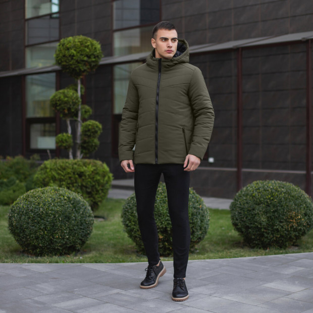 Куртка Pobedov Winter Jacket Dzen Хакі - 1