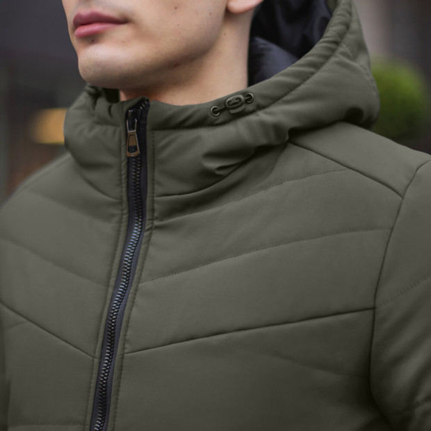Куртка Pobedov Winter Jacket Dzen Хакі - 5