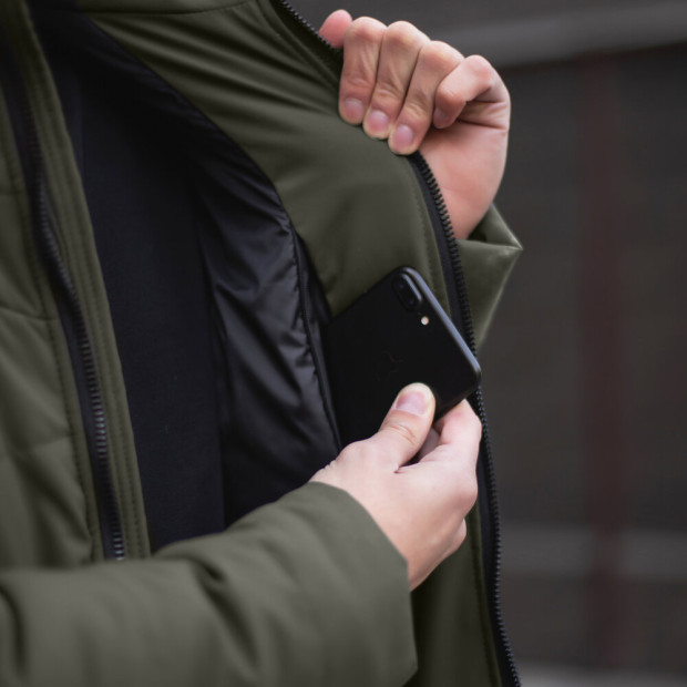 Куртка Pobedov Winter Jacket Dzen Хакі - 4
