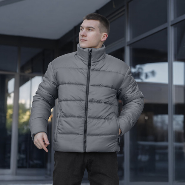 Куртка Pobedov Bubble Gum Темно-серый - 
