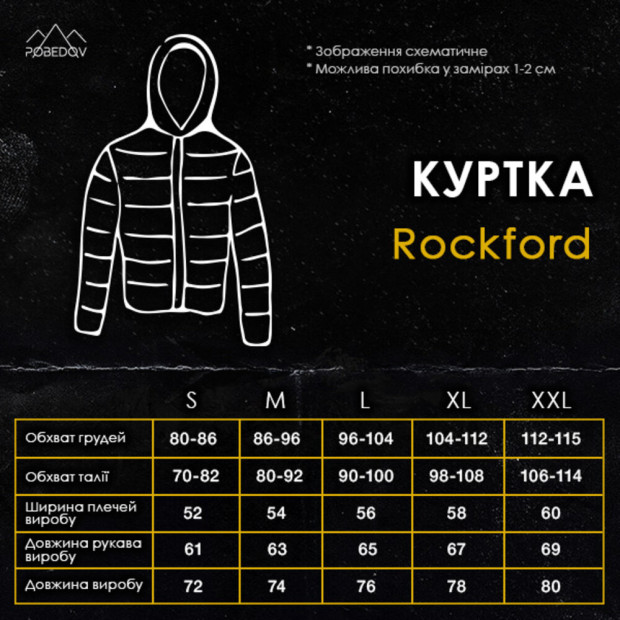 Куртка Pobedov Rockford Темно-сірий - 8