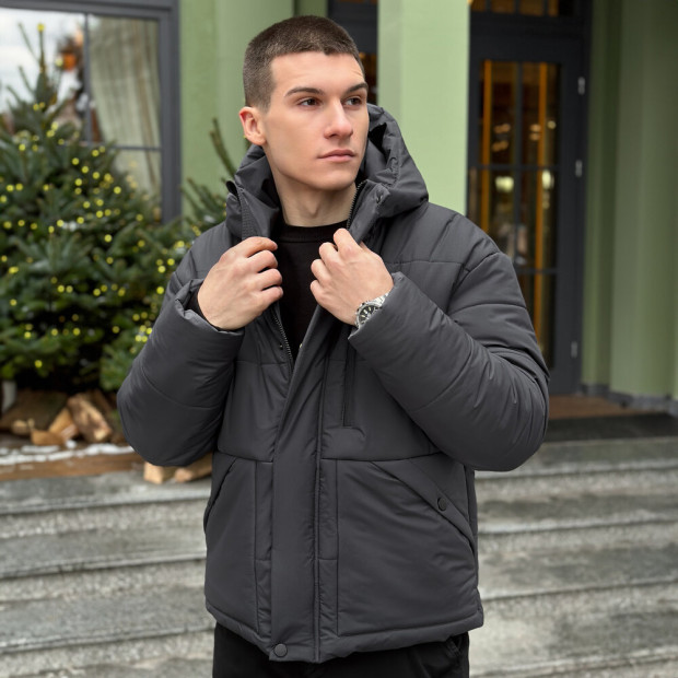 Куртка Pobedov Rockford Темно-сірий - 3