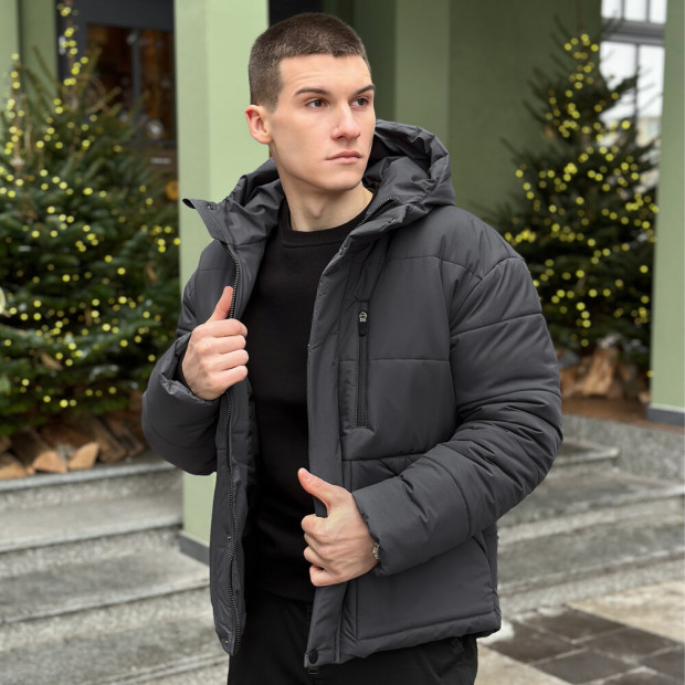Куртка Pobedov Rockford Темно-сірий - 4