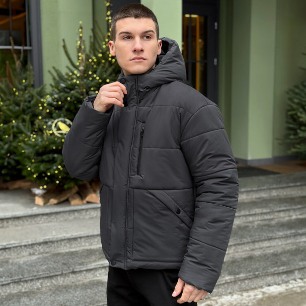Куртка Pobedov Rockford Темно-сірий - 1