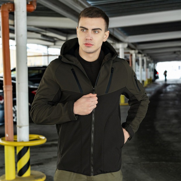 Куртка Pobedov Jacket Argument Хаки-черный - 2