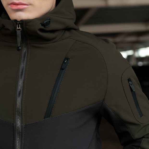 Куртка Pobedov Jacket Argument Хаки-черный - 5