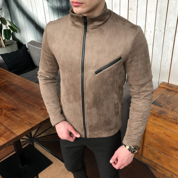 Куртка Pobedov Jacket Lucky seven Темний беж - 