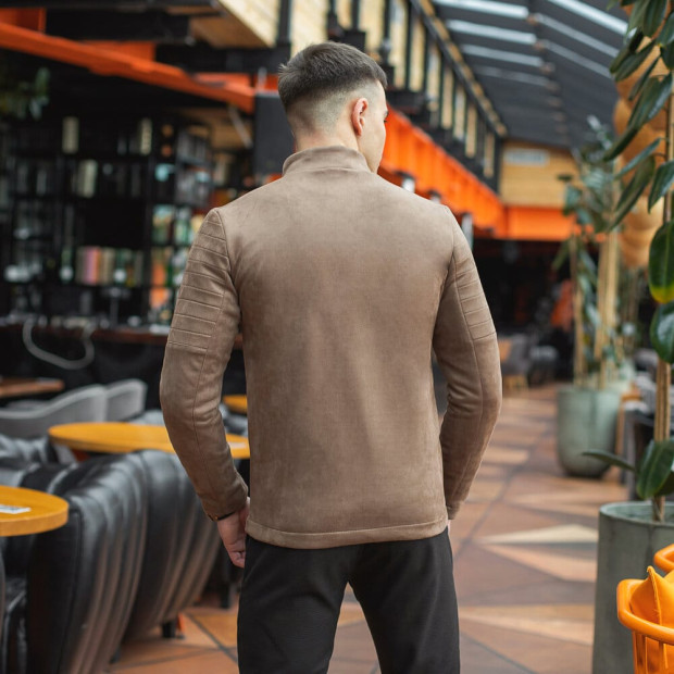 Куртка Pobedov Jacket Lucky seven Темний беж - 6