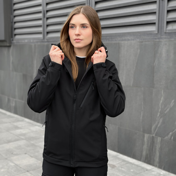 Куртка Pobedov Matrix Жіноча Чорний - 1