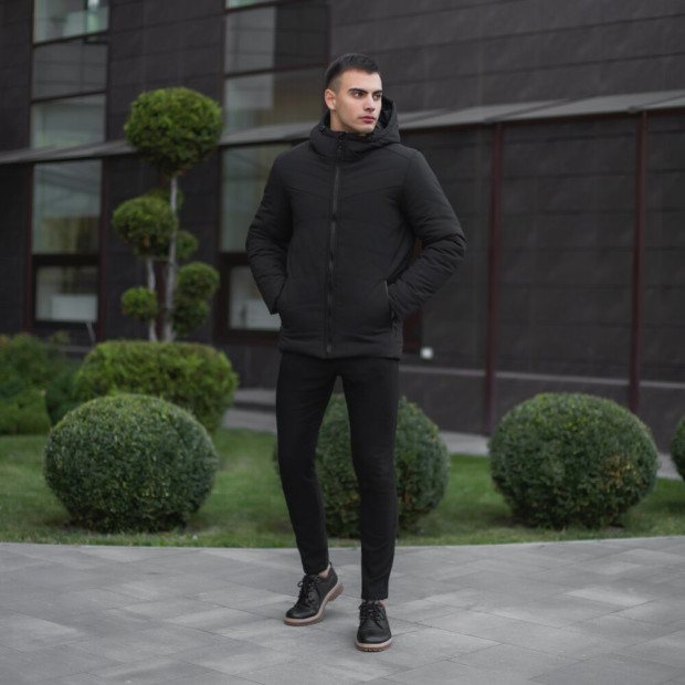 Куртка Pobedov Winter Jacket Dzen Черный - 1