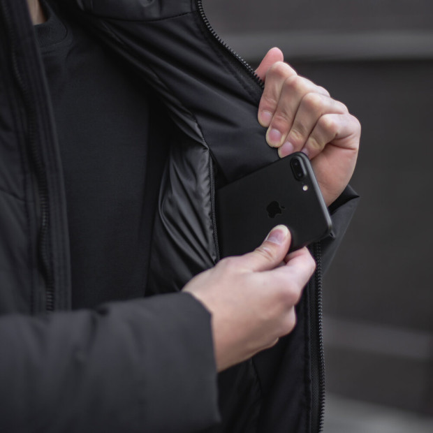 Куртка Pobedov Winter Jacket Dzen Черный - 4