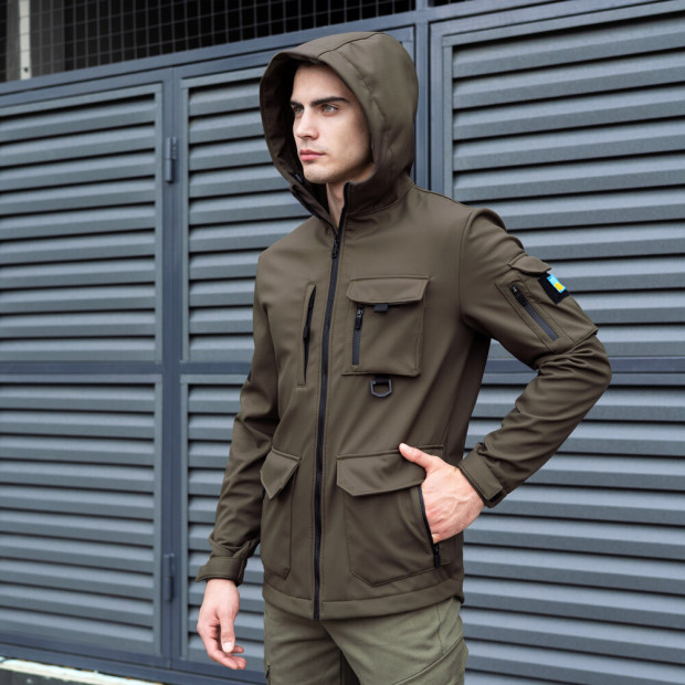 Куртка Pobedov Ukraine Хакі - 3
