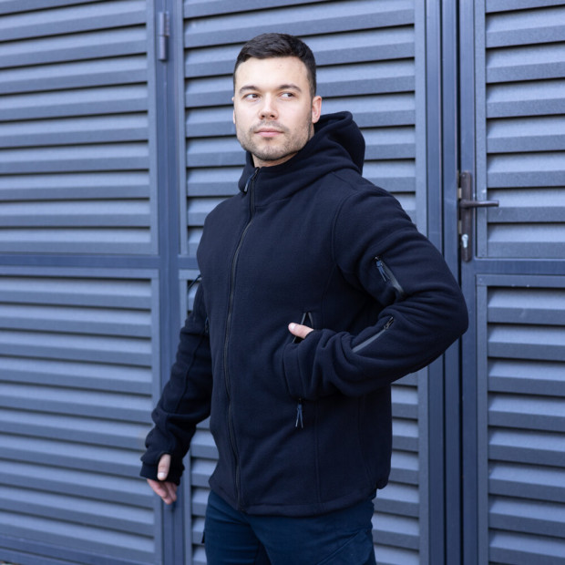 Толстовка флисовая Pobedov Explorer Темно-синий - 1