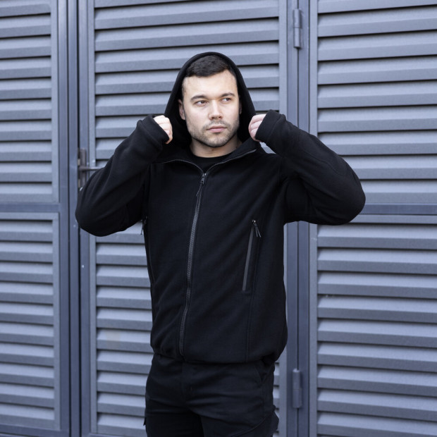 Толстовка флисовая Pobedov Explorer Черный - 3