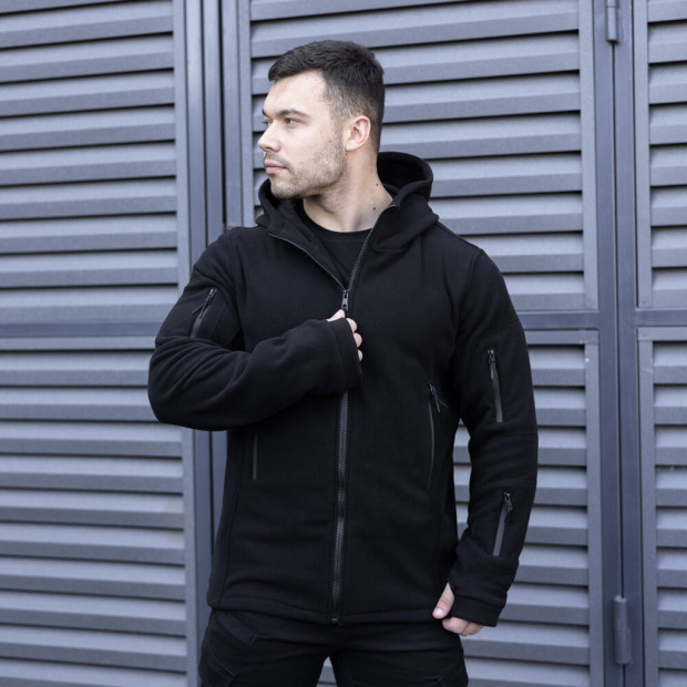Толстовка флисовая Pobedov Explorer Черный - 1