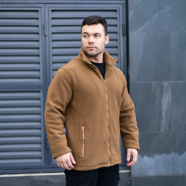 Толстовка флисовая Pobedov Voin Койот - 1