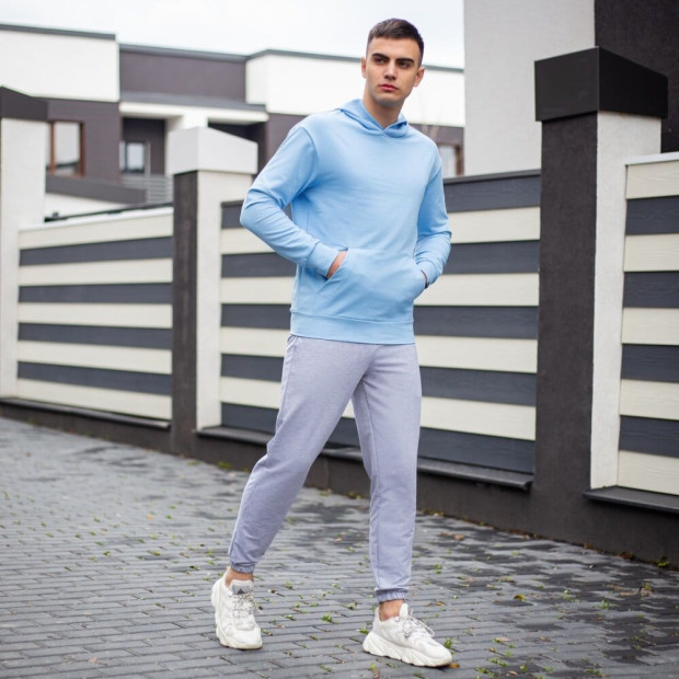 Худі Pobedov 97 Блакитний - 1
