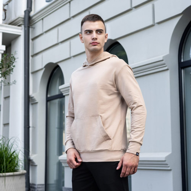 Худі Pobedov 97 Бежевий - 2