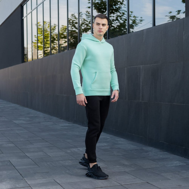 Худі Pobedov 007 ЗИМА Ментоловий - 3