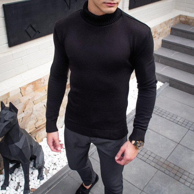 Свитер Pobedov Axelrod Черный - 1