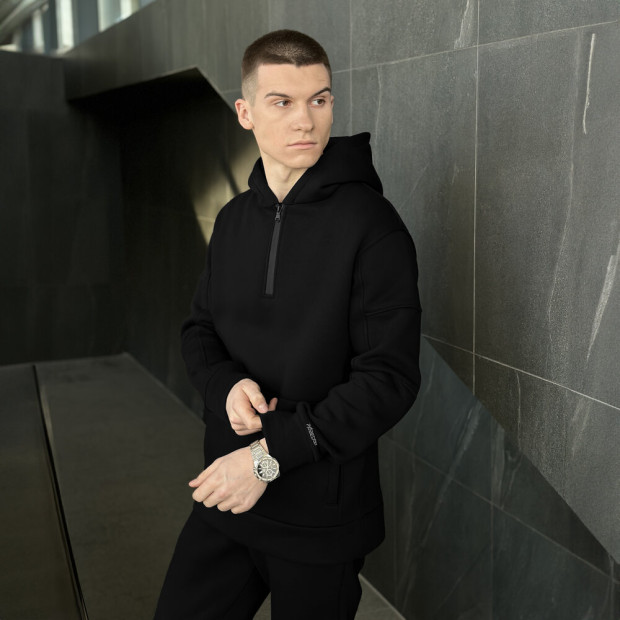 Худи Pobedov Concord Черный - 2