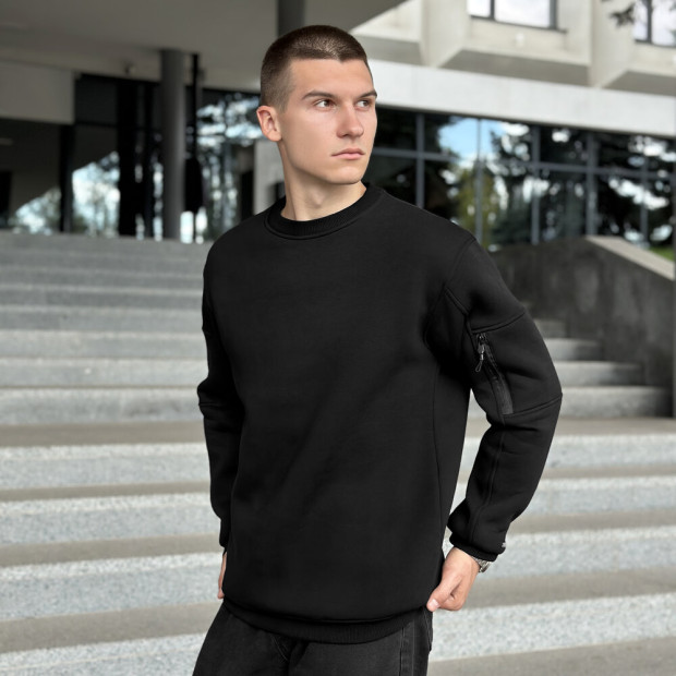 Світшот Pobedov Apex Чорний - 