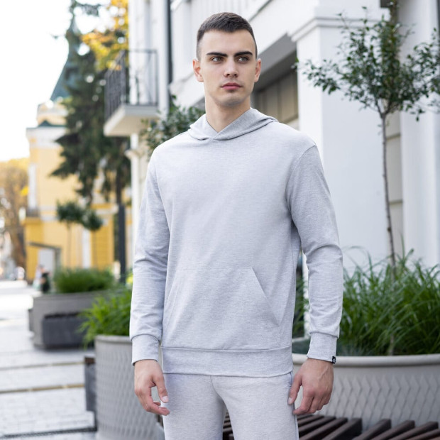 Худі Pobedov 97 Сірий - 